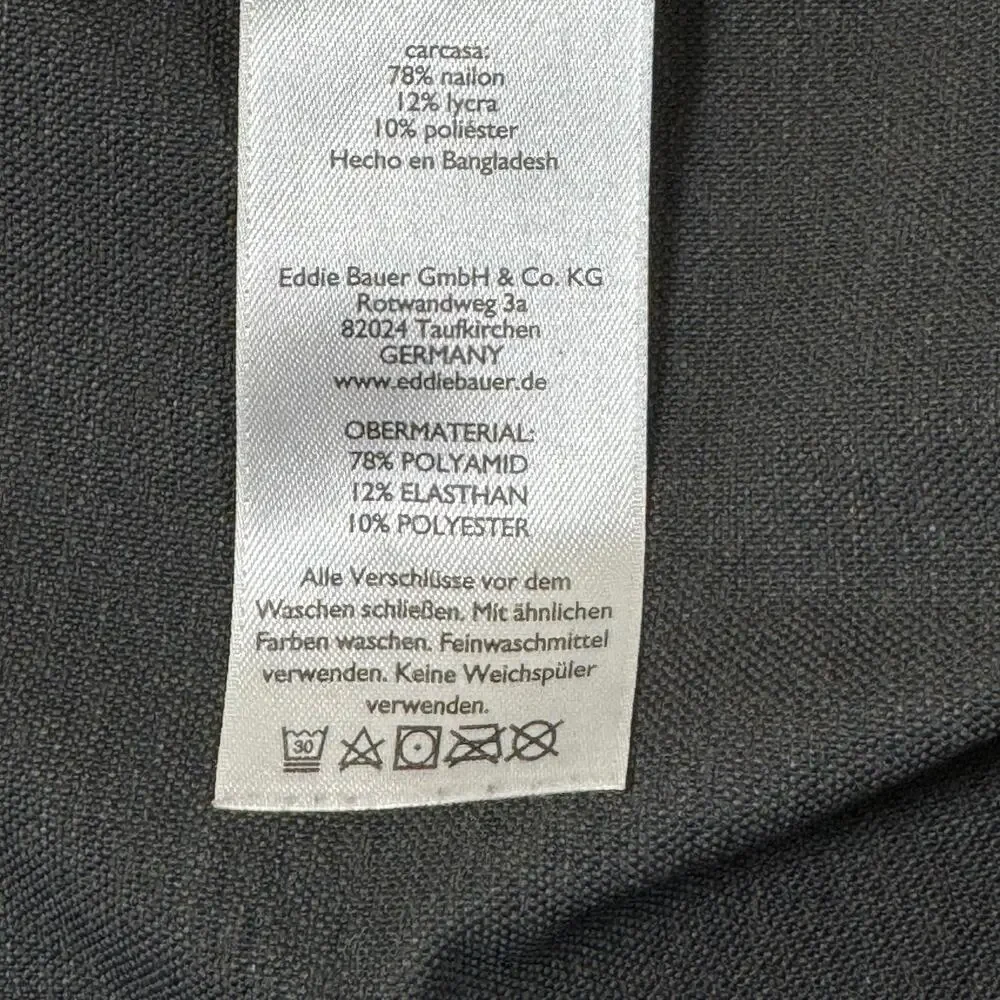 Eddie Bauer First Ascent Jacket Mens TXL Tall Gray Outdoor Hiking Tech Read Desc